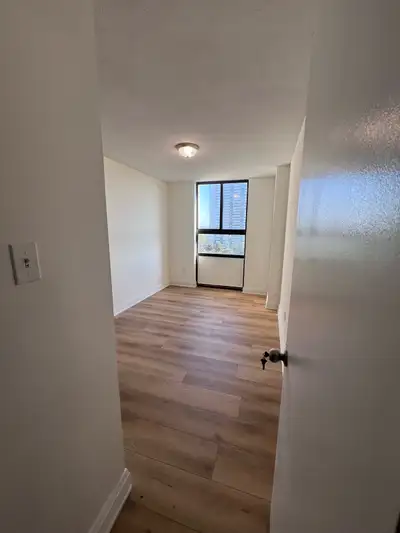 One private room rental in the shared newly renovated 2 bedroom condo apartment with one female in o...