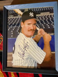 WADE BOGGS SIGNED PICTURES REAL not copys 