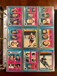 1979/80 Opc hockey partial set 371/396 - No Gretzky