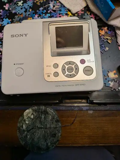 Sony digital photo printer, View more