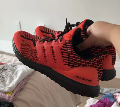 NEW Adidas Ultra Boost Red/Black, View more