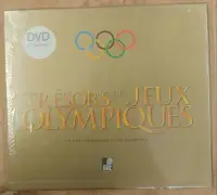 Trésors des jeux olympiques. Le livre officiel avec cd.