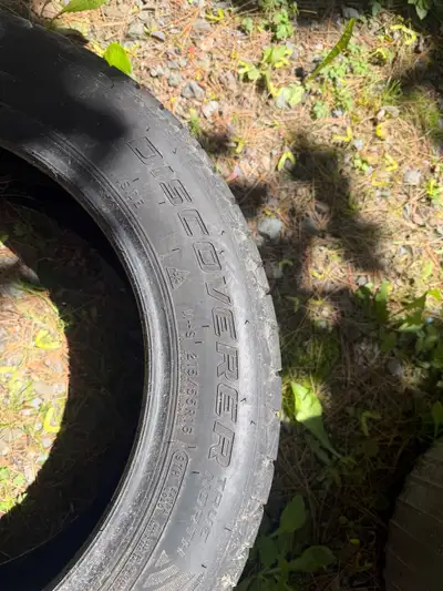 I have 2 cooper discoverer tires both hold air a d decent amount of tread left