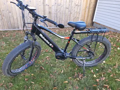 This bike is less then 2 years old, it has only 545 Kms total since new. The batteries is 10A/h at 4...