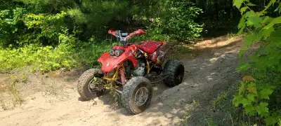 2003 honda trx 400ex -new top end around 15 hours put on since rebuild -four bran new tires 3 rides...
