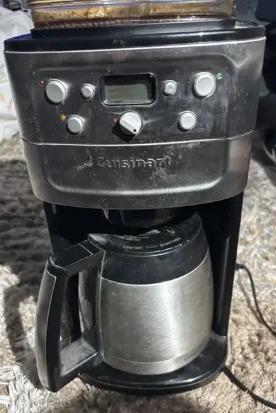 Coffee Maker with grinder 12 cup (Cuisinart), View more