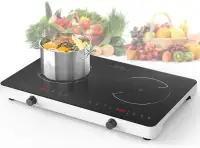 Double  Induction Cooktop 120V 4000W,  BNIB