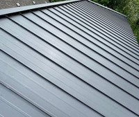 Steel, Shingle and Flat Roofing installation.