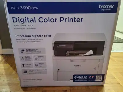 Brother digital color printer HL-L3300 CDW, View more