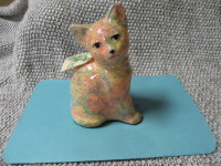 Assorted Hand Decorated Ceramic Cats For Sale