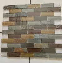 12"X12" glass mosaic tiles