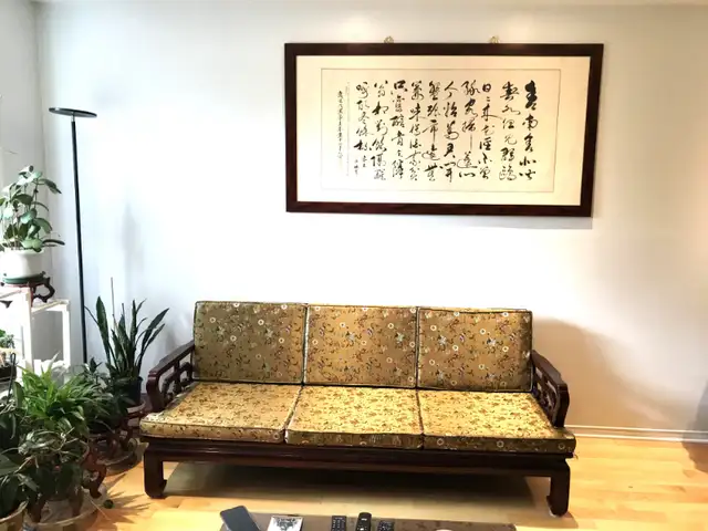 Wall Art Large Size Custom Framed Original Chinese Calligraphy in Arts & Collectibles in Ottawa - Image 3