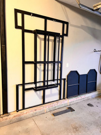 Welding skid frame and gate