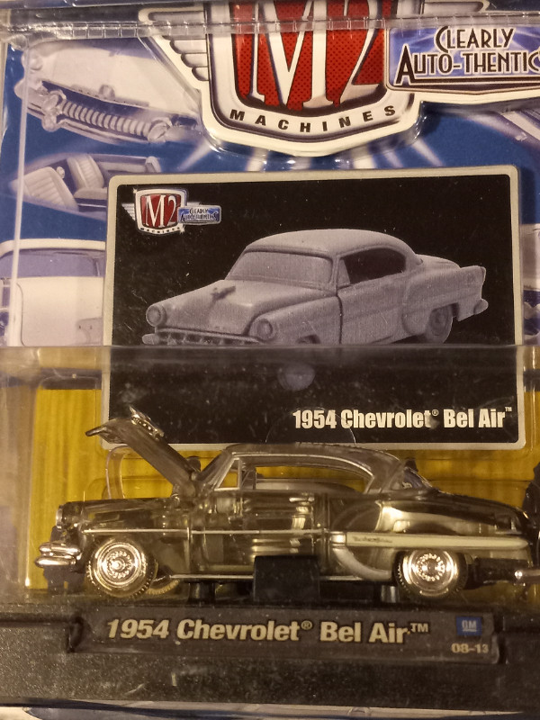 M2 1:64 1954 Chevrolet Bel Air Clearly Auto-Thentic HTF Lot of 4 in Toys & Games in Trenton - Image 2