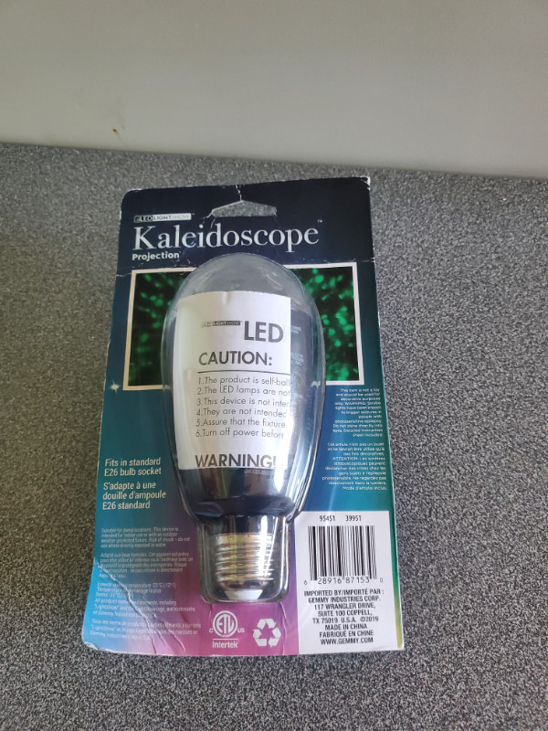 Kaleidoscope LED Light Bulb in Indoor Lighting & Fans in City of Toronto - Image 2