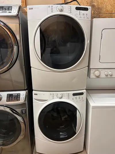 Washer & Dryer Stackable Set, Kenmore30 Day Warranty , View more