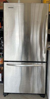 KitchenAid Bottom-Freezer Refrigerator well maintained condition