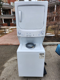 FREE DELIVERY!! General Electric Stackable washer and dryer $850