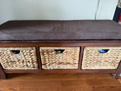 Entry way bench, View more