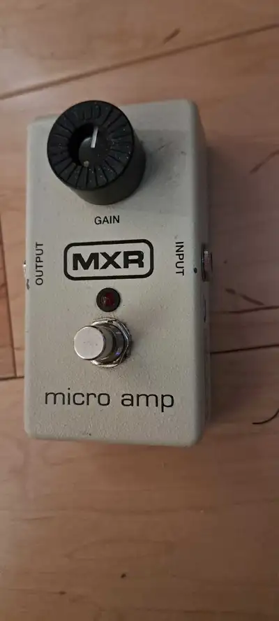MXR Micro Amp , View more