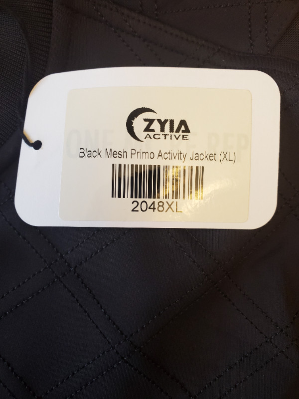 Zyia Active Black Primo Activity Jacket ~ mesh air in Women's - Tops & Outerwear in City of Halifax - Image 4