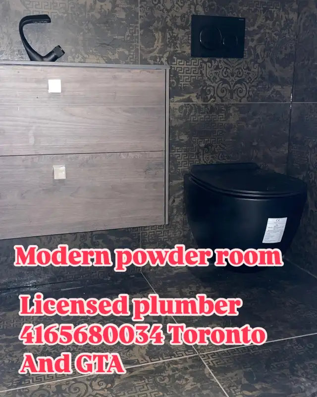 licensed plumber 4165680034 full insurance Toronto & GTA in Plumbing in Markham / York Region - Image 4