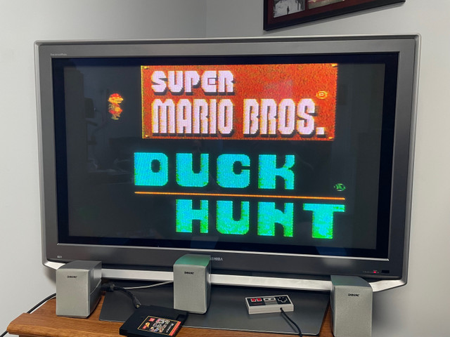 Nintendo NES retro Gaming Original Super Mario Duck Hunt Zapper dans Consoles classiques  à Longueuil/Rive Sud - Image 2