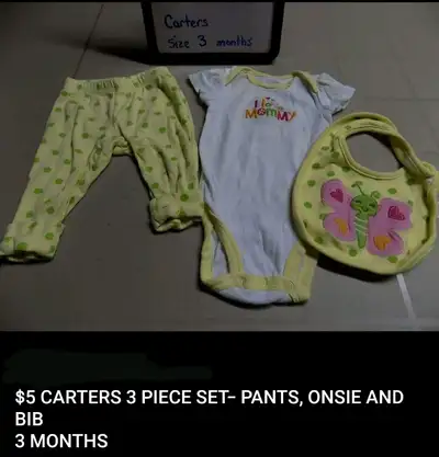 OUTFITS. PRICES ON PICTURES. ________________ _____________ SMOKE FREE HOME. SERIOUS INQUIRIES ONLY....