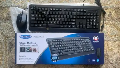 USB KEYBOARD & MOUSE, View more