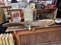 Awesome early wooden airplane propeller 