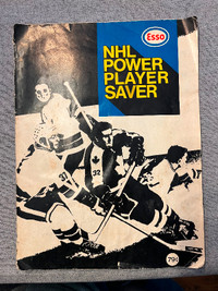 ESSO “Power Play” hockey sticker set 1970/71