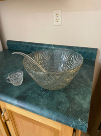Punch bowl Glass