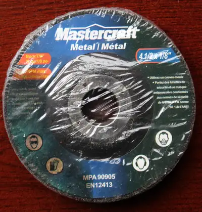 NEW - MAXIMUM Aluminum Oxide Cutting/Grinding Wheel, View more