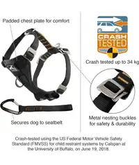 Kurgo dog car seatbelt harness (XS)