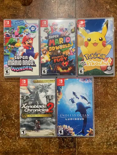 Nintendo Switch Games, View more