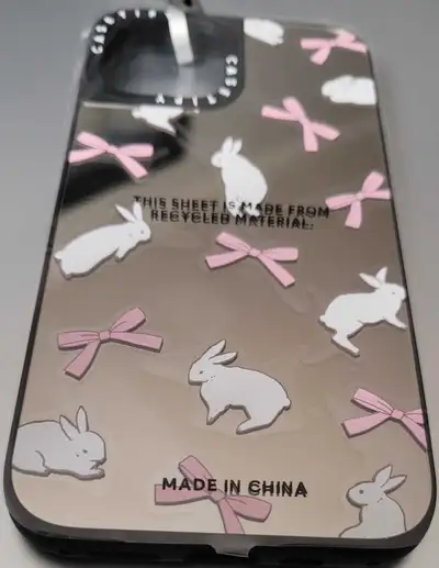 Name Rabbit Ribbon Product Type Mirror Case MagSafe Compatible Device Apple - iPhone 12 Pro Color MI...