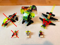 LEGO Space vintage 6878 & 6877 Blacktron M-tron [100% Complets]