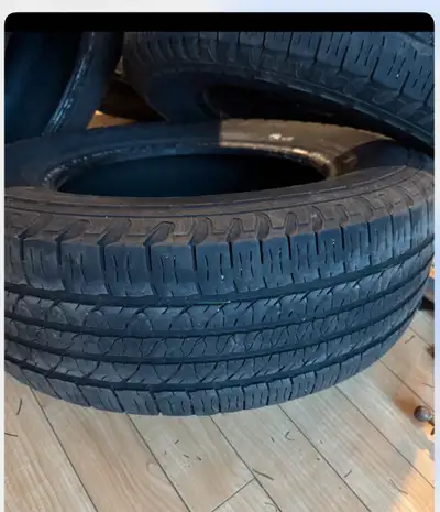 $50 for the set of 4 Goodyear all season tires Size: P245/70R17 Need to free up the space in our gar...
