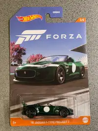 Hot wheels forza Xbox Jaguar F type Green
