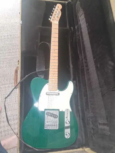 Custom Made #50 Kinal Telecaster. I bought this right from his shop in Vancouver and is my second cu...