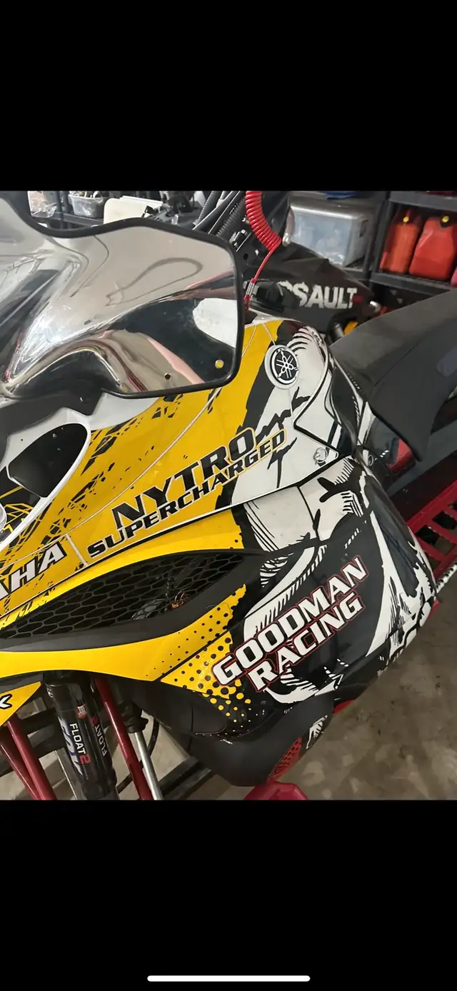 custom built supercharged nytro mtx in Snowmobiles in St. Albert - Image 2