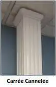 Colonne en aluminium Blanche 6'' Distribution DWP, View more