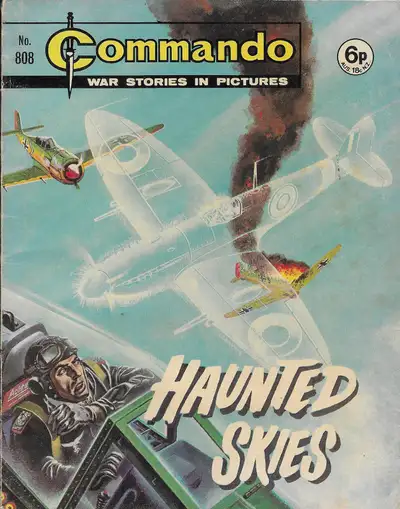 Comic COMMANDO: WAR STORIES IN PICTURES Haunted Skies WWII Story, View more