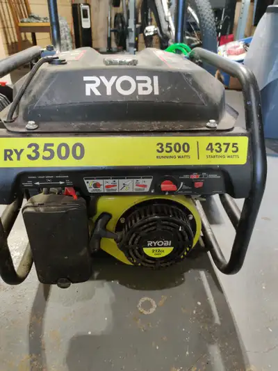 Ryobi portable Gas Generator, View more