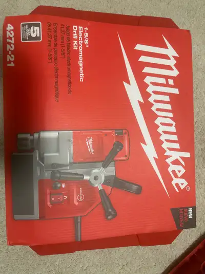 Never used 1-5/8” electromatic drill kit. 4272-21 in original packaging.