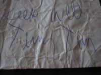 Tiny Tim Autograph
