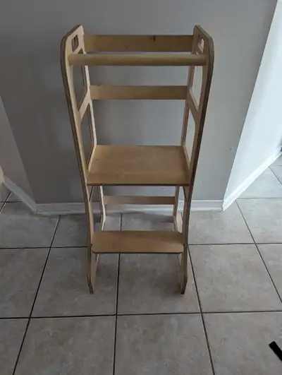 Children's wooden stool, View more