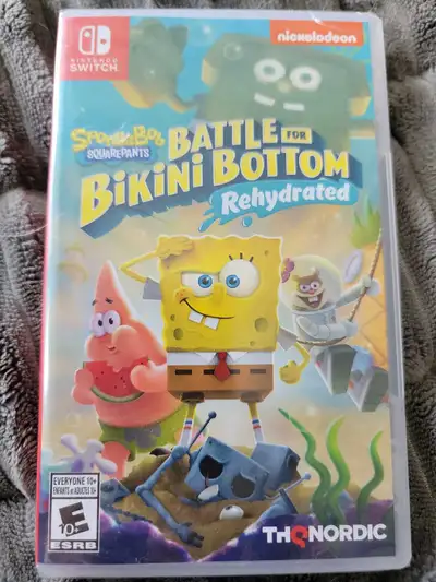 Nintendo Switch Spongebob Battle for Bikini Bottom Rehydrated, View more