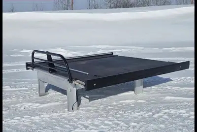New 2026 Nash Aluminum 8Ft Sled Deck -Extendable sides -Adjustable to fit both 6 or 8 ft boxes -Tele...