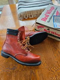 New Vintage Red Wing Leather Boots 10 B